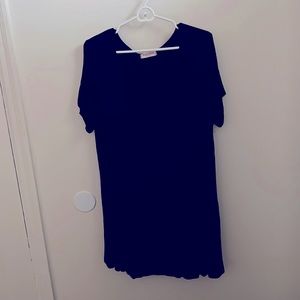 Navy Blue short sleeve top